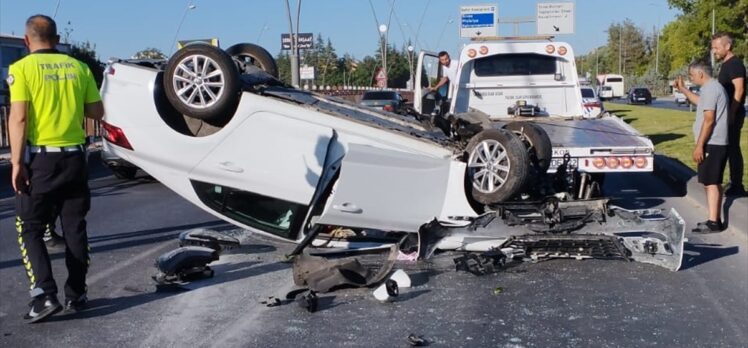 Kayseri'de trafik kazasında bir kişi yaralandı