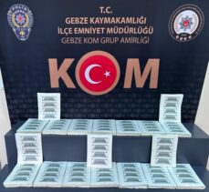 Kocaeli'de 2 milyon 152 bin sahte dolar ele geçirildi