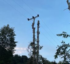 Rize'de şiddetli yağışların ardından hasar tespiti sürüyor