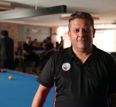 Samsun'da 3 Bant Bilardo Karadeniz Bölge Turnuvası başladı