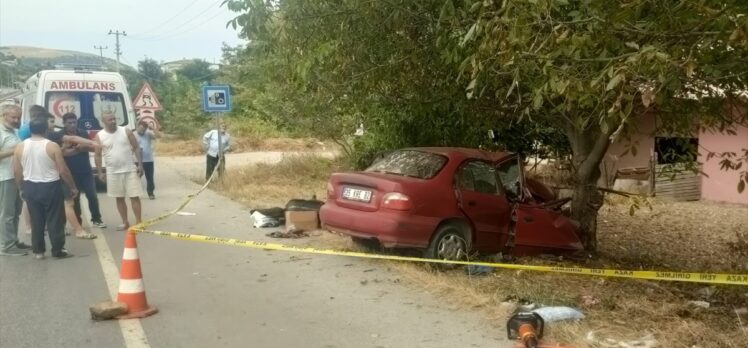 Samsun'daki trafik kazasında 2 kişi yaşamını yitirdi, 1 kişi yaralandı