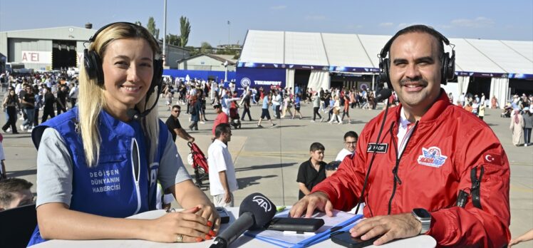 Sanayi ve Teknoloji Bakanı Kacır, TEKNOFEST'te AA'nın canlı yayınına katıldı: