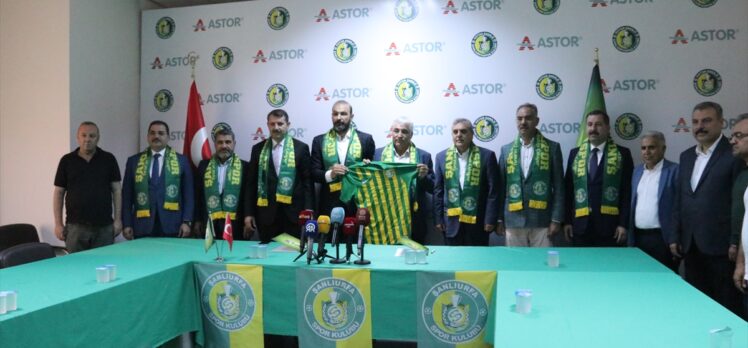 Şanlıurfaspor ile Astor Enerji arasında isim sponsorluğu anlaşması imzalandı