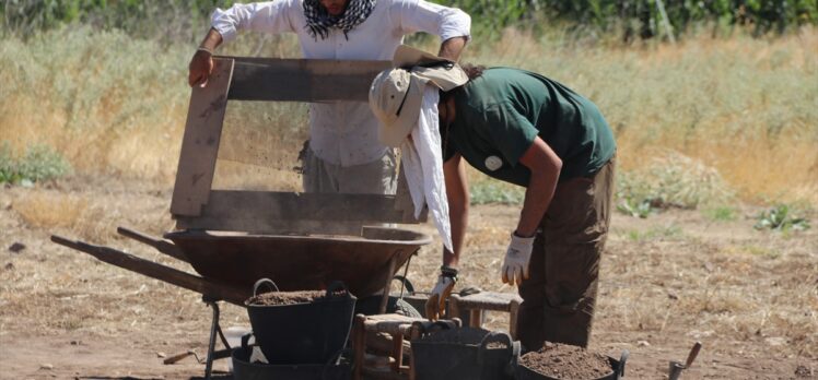 Yerleşik yaşamın izlerini barındıran Çayönü Höyüğünde 5 sandık mezar daha bulundu