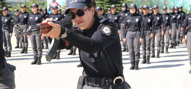 Yozgat POMEM'de kadın polis adayları zorlu eğitim süreciyle mesleğe hazırlanıyor