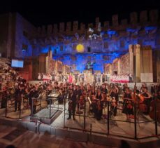 30. Uluslararası Aspendos Opera ve Bale Festivali'nde “Tosca” operası sahnelendi