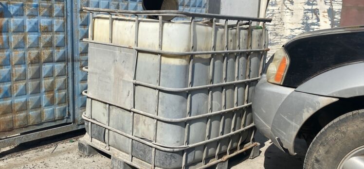 Adana'da 7 bin litre kaçak akaryakıt ele geçirildi