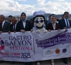 Aile ve Sosyal Hizmetler Bakanı Göktaş 5. Uluslararası GastroAfyon Turizm ve Lezzet Festivali'nde konuştu: