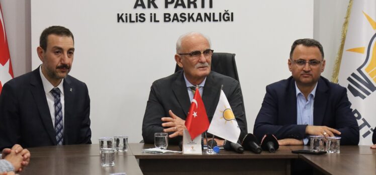 AK Parti Yerel Yönetimler Başkanı Yılmaz, Kilis'te konuştu: