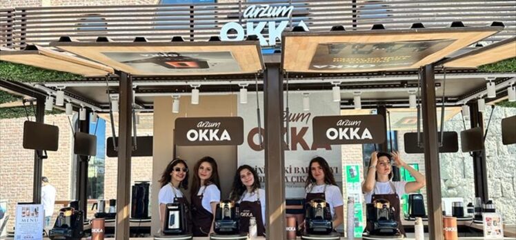 Arzum OKKA standı, İstanbul Kahve Festivali'nde misafirlerini ağırladı