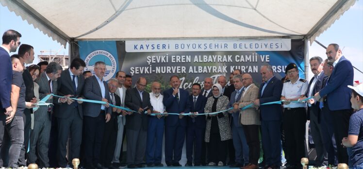 Çevre, Şehircilik ve İklim Değişikliği Bakanı Özhaseki, Kayseri'de konuştu: