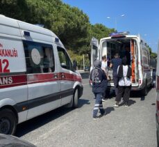 Başakşehir'de iş merkezindeki restoranda çıkan yangın söndürüldü