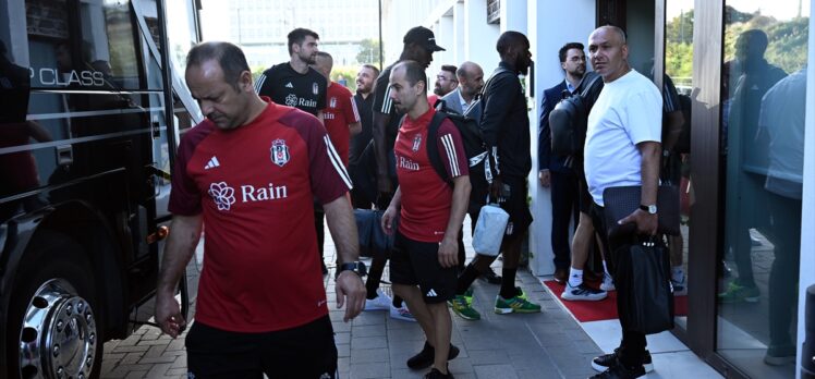 Beşiktaş Futbol Takımı, Belçika'ya geldi