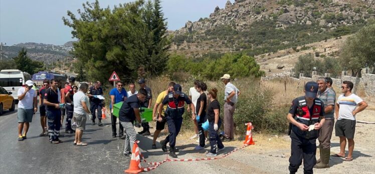 Bodrum'da ciple çarpışan motosikletin sürücüsü muhtar öldü