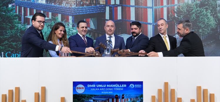 Borsa İstanbul'da gong DMR Unlu Mamuller için çaldı