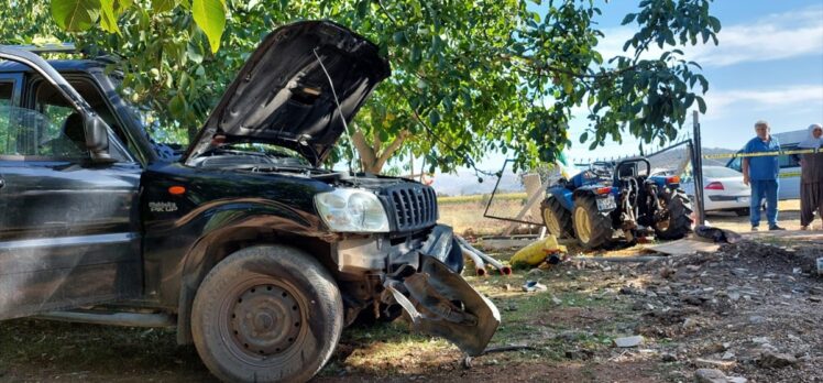 Burdur'da traktörün altında kalan kadın öldü