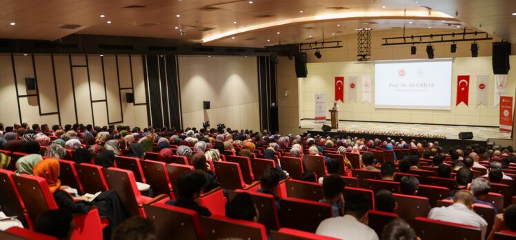 Diyanet İşleri Başkanı Erbaş, “2023-2024 Dini Yüksek İhtisas Eğitimi Açılış Programı”na katıldı: