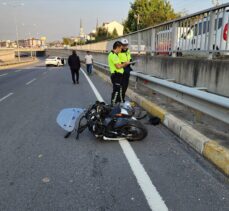 Düzce'de otomobilin çarptığı motosikletli öldü