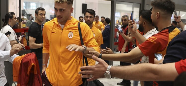 Galatasaray kafilesi, Gaziantep'e geldi