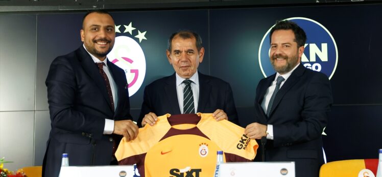 Galatasaray, GKN Kargo ile sponsorluk anlaşması imzaladı