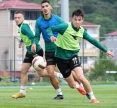 Giresunspor'da Ankara Keçiörengücü maçının hazırlıkları sürüyor