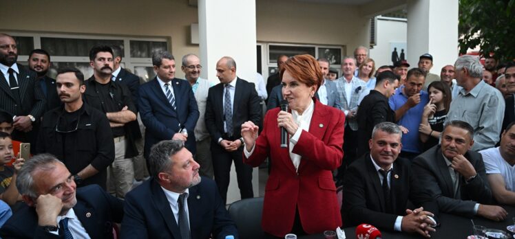 İYİ Parti Genel Başkanı Meral Akşener Edirne'de konuştu: