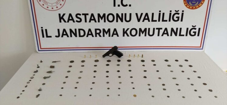 Kastamonu'da tarihi eser kaçakçılığı operasyonunda 2 şüpheli yakalandı