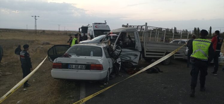 Niğde'de trafik kazasında 1 kişi öldü, 2 kişi yaralandı