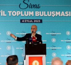 TBMM Başkanı Kurtulmuş, Sivas'ta sivil toplum buluşması programında konuştu: