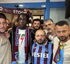 Trabzonspor'un yeni transferi Batista Mendy, Trabzon'a geldi