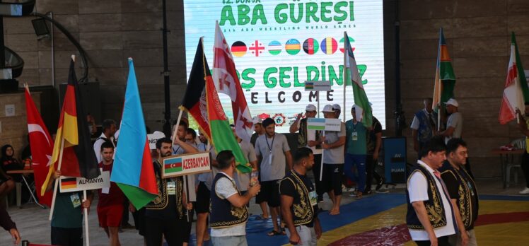 Uluslararası Aba Güreşi Dünya Şampiyonası, Hatay'da başladı