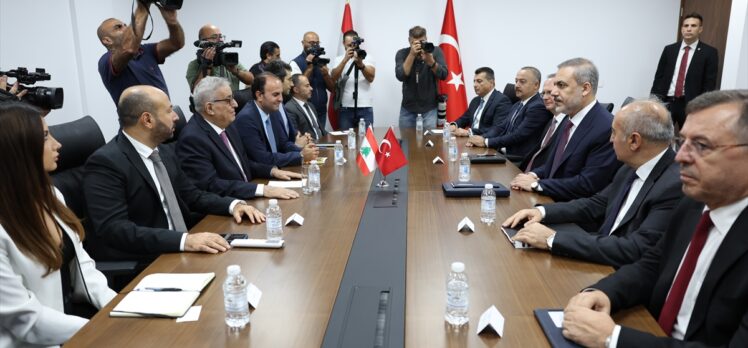 Dışişleri Bakanı Fidan, Lübnan Dışişleri Bakanı Buhabib ile ortak basın toplantısında konuştu: (1)