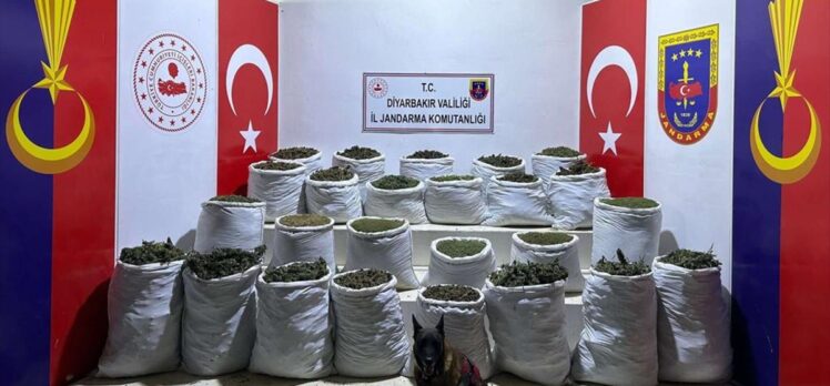 Diyarbakır'da uyuşturucu operasyonunda 603 kilogram esrar ele geçirildi