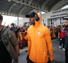 Galatasaray Futbol Takımı Antalya'ya geldi