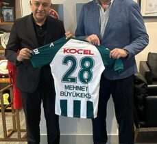 Giresunspor Başkanı Yamak, TFF Başkanı Büyükekşi'yi ziyaret etti