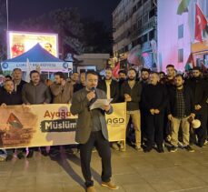 İsrail'in abluka altındaki Gazze'ye saldırıları Çorum ve Samsun’da protesto edildi