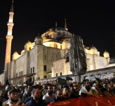 İstanbul'da “Gazze İçin Duaya” etkinliği düzenlendi