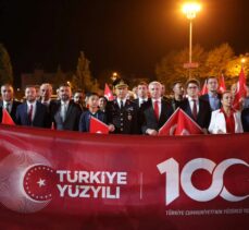 Karabük'te Cumhuriyet'in 100. yılı dolayısıyla resepsiyon düzenlendi