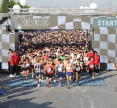 Konya'da halk koşusu yapıldı