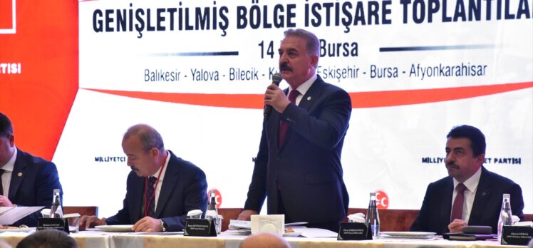 MHP Genel Sekreteri Büyükataman, Genişletilmiş Bölge İstişare Toplantısı'nda konuştu: