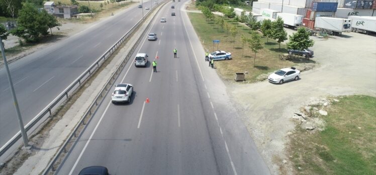 Samsun'da 5 düzensiz göçmen yakalandı