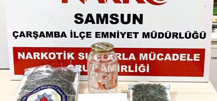 Samsun'da düzenlenen uyuşturucu operasyonunda 1 kişi tutuklandı