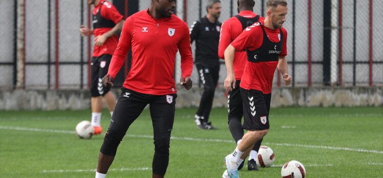 Samsunspor, MKE Ankaragücü maçının hazırlıklarına devam etti