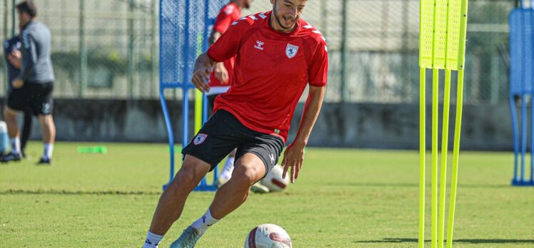 Samsunspor'da teknik direktör Markus Gisdol ilk antrenmanına çıktı