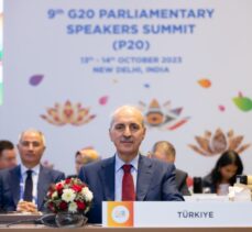 TBMM Başkanı Kurtulmuş, P20 Zirvesi bildirisinde Filistin'in görmezden gelinmesini eleştirdi