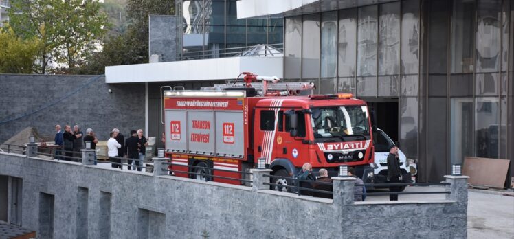 Trabzon'da inşaatın asansör boşluğuna düşen işçi yaşamını yitirdi