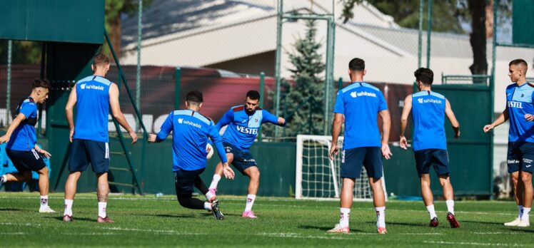 Trabzonspor, Fatih Karagümrük maçının hazırlıklarını tamamladı