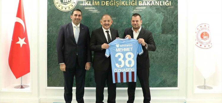 Trabzonspor Kulübü Başkanı Ertuğrul Doğan, Ankara'da ziyaretlerde bulundu