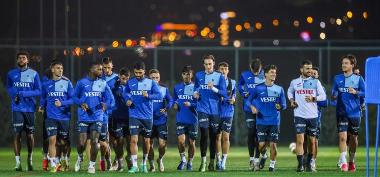 Trabzonspor'da Fenerbahçe maçı hazırlıkları başladı