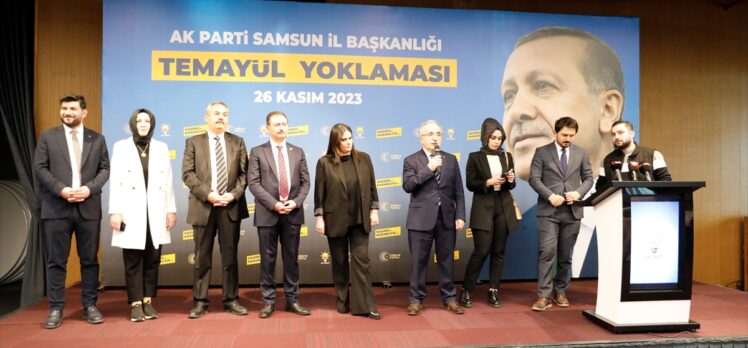 AK Parti Samsun'da aday adayları için temayül yoklaması yaptı